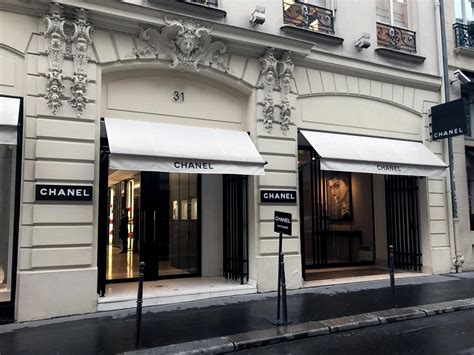 Chanel private stores